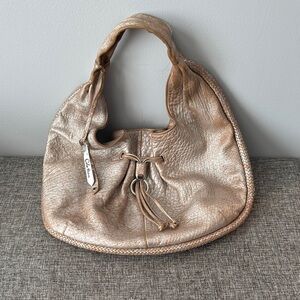 Cole Haan Metallic Gold Hobo Bag